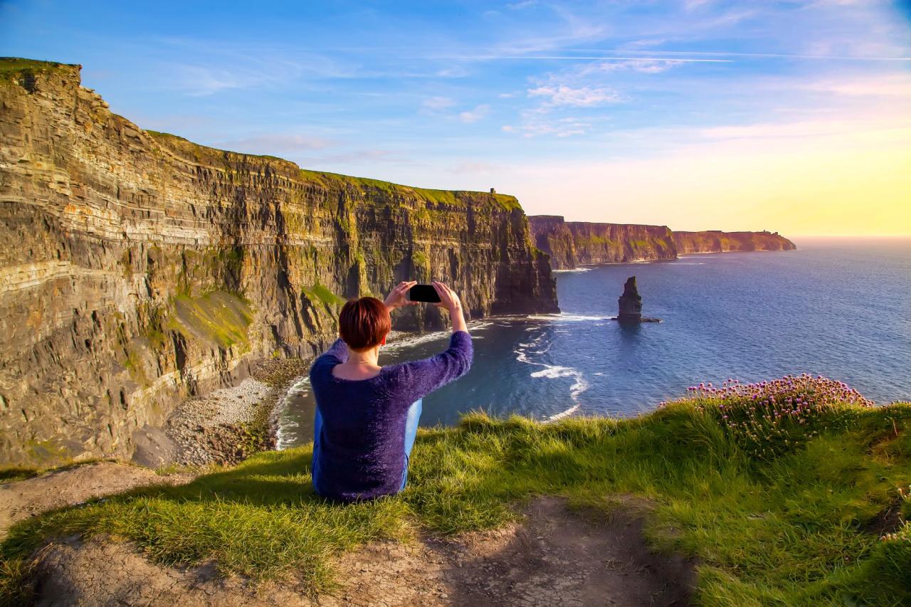 Stunning cliffside views